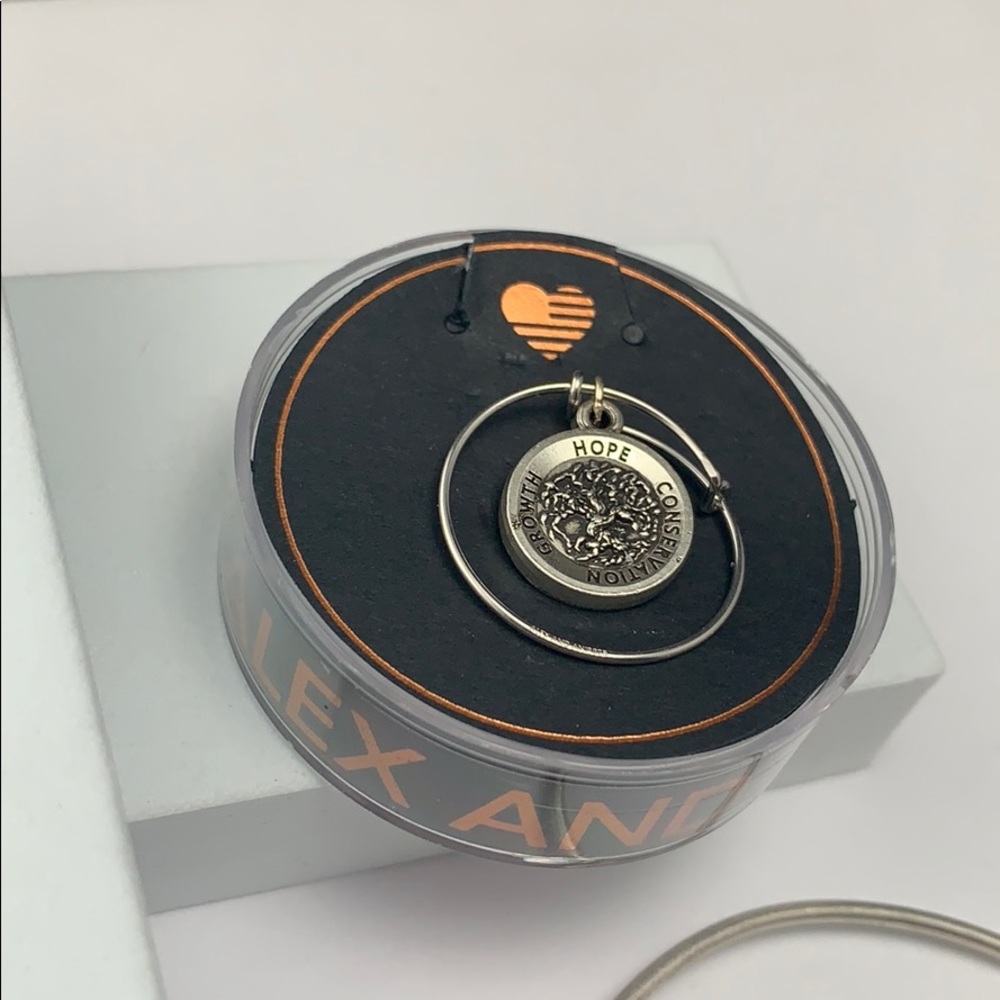 Alex And Ani Lot Of 3 Sterling Silver Ring - image 3